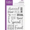 Crafter's Companion - Photopolymer Stamp - Friendship - Little Painter Art | Exploring the Endless Possibilities of Art| Shop All