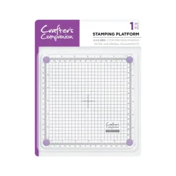 Crafter's Companion - Stamping Platform 6x6 - Little Painter Art | Exploring the Endless Possibilities of Art| Shop All