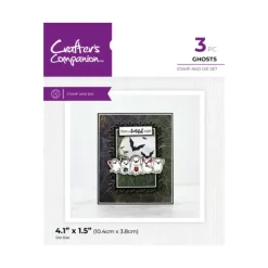 Crafter's Companion - Stamp and Die - Ghosts - Little Painter Art | Exploring the Endless Possibilities of Art| Shop All
