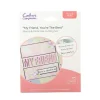 Crafters Companion - Stamp & Die Set - My Friend, Youre The Best - Little Painter Art | Exploring the Endless Possibilities of Art| Shop All