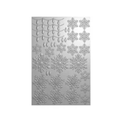 Crafters Companion 6 x 9 3D Folder & Metal Die - Christmas Sparkle - Little Painter Art | Exploring the Endless Possibilities of Art| Brush