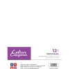 Crafter's Companion A4 Funky Foam - White & Black - 12 Pack - Little Painter Art | Exploring the Endless Possibilities of Art| Shop All