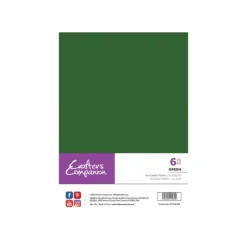 Crafter's Companion A4 Funky Foam - Green - 6 Pack - Little Painter Art | Exploring the Endless Possibilities of Art| Shop All