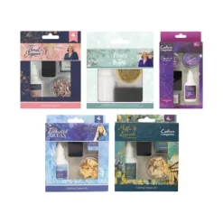Crafter's Companion Assorted Gilding Flakes Kit 5pc Collection - Little Painter Art | Exploring the Endless Possibilities of Art| Shop All