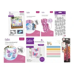 Crafter's Companion Beautiful Butterfly 8pc Selection - Little Painter Art | Exploring the Endless Possibilities of Art| Shop All