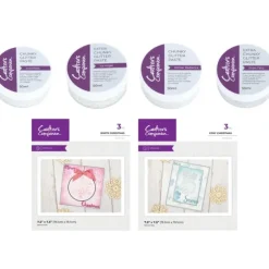 Crafter's Companion Chunky Glitter Paste with Stencils Collection - Little Painter Art | Exploring the Endless Possibilities of Art| Shop All