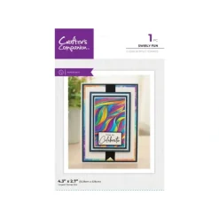 Crafter's Companion Clear Acrylic Stamp - Swirly Fun - Little Painter Art | Exploring the Endless Possibilities of Art| Shop All