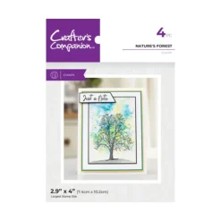 Crafter's Companion Clear Acrylic Stamp - Nature's Forest - Little Painter Art | Exploring the Endless Possibilities of Art| Shop All