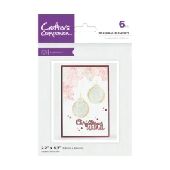 Crafter's Companion Clear Acrylic Stamp - Seasonal Elements - Little Painter Art | Exploring the Endless Possibilities of Art| Shop All