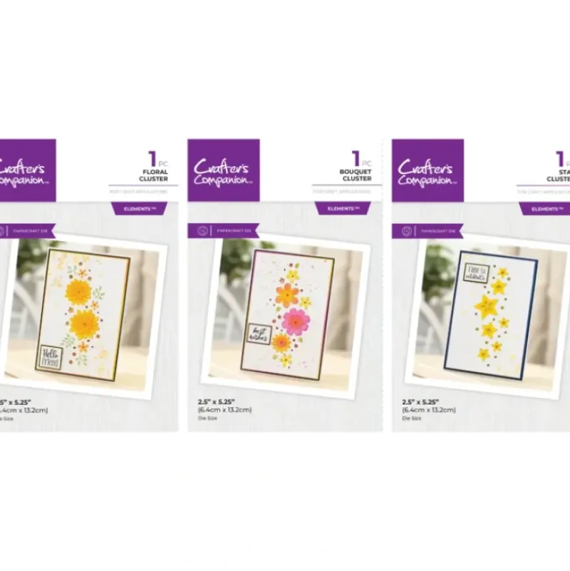 Crafter's Companion Cluster Lift Dies Selection - Little Painter Art | Exploring the Endless Possibilities of Art| Shop All