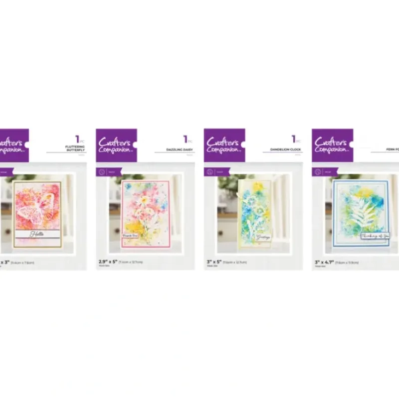 Crafter's Companion Colour Creation Mask 4pc Collection - Little Painter Art | Exploring the Endless Possibilities of Art| Shop All