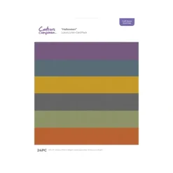 Crafter's Companion Craft Room Essentials 8.5 x 11 Linen Card Pack - Halloween - Little Painter Art | Exploring the Endless Possibilities of Art| Shop All