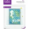 Crafter's Companion 3D Embossing Folder 5" x 7" - Contemporary Waves - Little Painter Art | Exploring the Endless Possibilities of Art| Shop All