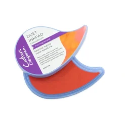 Crafter's Companion Duet ColourBloom Inkpad - Pomegranate - Little Painter Art | Exploring the Endless Possibilities of Art| Brush