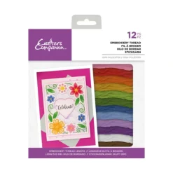 Crafter's Companion Embroidery Thread Pack - Rainbow - Little Painter Art | Exploring the Endless Possibilities of Art| Shop All