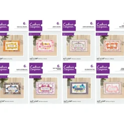 Crafter's Companion Everyday Sentiment Frame Stamp & Dies Collection - Little Painter Art | Exploring the Endless Possibilities of Art| Shop All