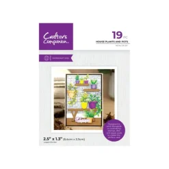 Crafter's Companion Garden Collection Metal Die - House Plants & Pots - Little Painter Art | Exploring the Endless Possibilities of Art| Shop All