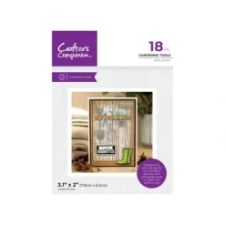 Crafter's Companion Garden Collection Metal Die - Gardening Tools - Little Painter Art | Exploring the Endless Possibilities of Art| Shop All