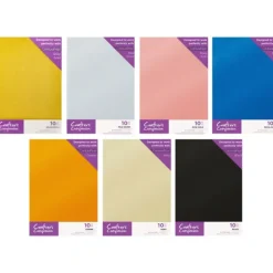 Crafter's Companion Glitter Card 7pk Collection - Little Painter Art | Exploring the Endless Possibilities of Art| Shop All