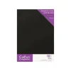 Crafter's Companion Glitter Card 10 Sheet Pack - Black - Little Painter Art | Exploring the Endless Possibilities of Art| Shop All