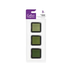 Crafters Companion Harmony Quick-Dry Dye Inkpads - Glorious Greens - Little Painter Art | Exploring the Endless Possibilities of Art| Brush