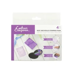 Crafter's Companion Heat and Mould Stamping Foam - Pack of 4 - Little Painter Art | Exploring the Endless Possibilities of Art| Shop All