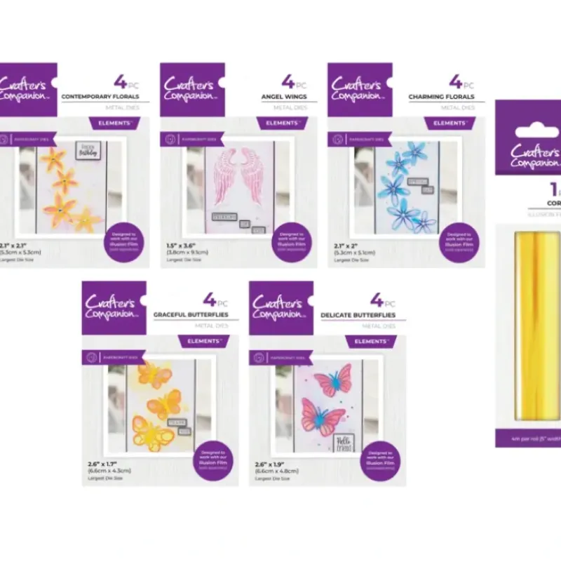 Crafter's Companion Illusion Film Selection - Little Painter Art | Exploring the Endless Possibilities of Art| Shop All