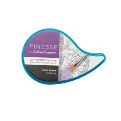 Crafter's Companion Inkpad Finesse Water Proof (Noir Black) - Little Painter Art | Exploring the Endless Possibilities of Art| Shop All