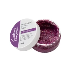 Crafter's Companion Mesmerising Glitter Paste - Moon Bloom - Little Painter Art | Exploring the Endless Possibilities of Art| Canvas