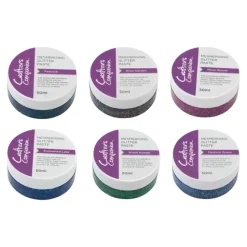 Crafter's Companion Mesmerising Glitter Paste 6pc Selection - Little Painter Art | Exploring the Endless Possibilities of Art| Shop All