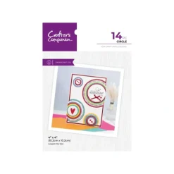 Crafters Companion Metal Die - Circle - Little Painter Art | Exploring the Endless Possibilities of Art| Shop All