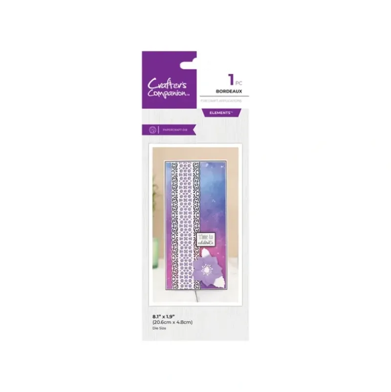 Crafter's Companion Metal Die Elements - Bordeaux - Little Painter Art | Exploring the Endless Possibilities of Art| Shop All
