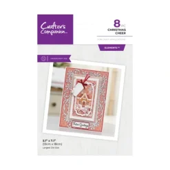 Crafters Companion Metal Die Create-a-Card - Christmas Cheer - Little Painter Art | Exploring the Endless Possibilities of Art| Shop All