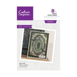 Crafters Companion Metal Die Create-a-Card - Happy Howl-ween - Little Painter Art | Exploring the Endless Possibilities of Art| Shop All