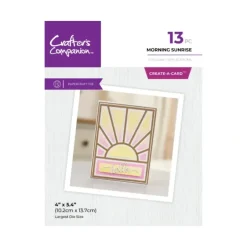 Crafter's Companion Metal Dies Create a Card - Morning Sunrise - Little Painter Art | Exploring the Endless Possibilities of Art| Shop All