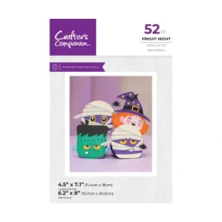 Crafter's Companion Metal Dies and Stencil - Fright Night Treat Boxes - Little Painter Art | Exploring the Endless Possibilities of Art| Shop All