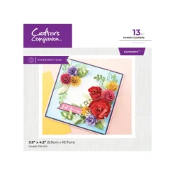Crafters Companion Metal Dies - Paper Flowers - Little Painter Art | Exploring the Endless Possibilities of Art| Shop All
