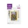 Crafter's Companion Metal Die Create a Card 5"x7" - Sweet Bumble Bee - Little Painter Art | Exploring the Endless Possibilities of Art| Shop All
