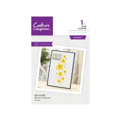 Crafters Companion Metal Dies Elements - Star Cluster - Little Painter Art | Exploring the Endless Possibilities of Art| Shop All