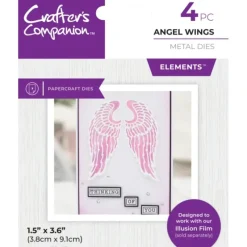 Crafter's Companion Metal Die Angel Wings - Little Painter Art | Exploring the Endless Possibilities of Art| Shop All