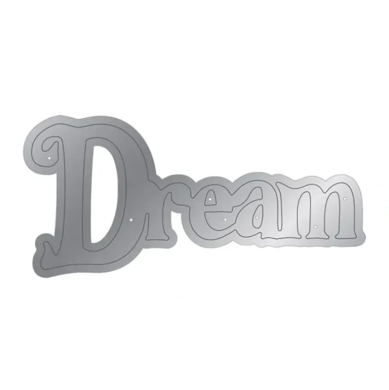 Crafter's Companion Metal Die - Dreamy Sentiments - Little Painter Art | Exploring the Endless Possibilities of Art| Brush