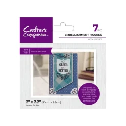 Crafter's Companion Modern Man Metal Die - Embelishment Figures - Little Painter Art | Exploring the Endless Possibilities of Art| Shop All