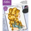 Crafter's Companion Natural Beauty Photopolymer Stamp - Luscious Locks - Little Painter Art | Exploring the Endless Possibilities of Art| Brush