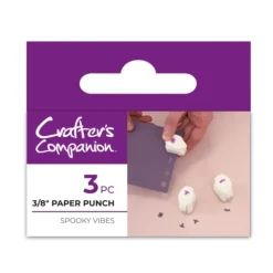Crafters Companion Paper Punch - Spooky Vibes 3PC - Little Painter Art | Exploring the Endless Possibilities of Art| Shop All
