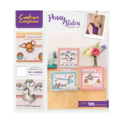 Crafters Companion Penny Sliders Craft Kit - Little Painter Art | Exploring the Endless Possibilities of Art| Shop All