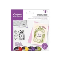 Crafter's Companion Photopolymer Stamp - The Terrarium - Little Painter Art | Exploring the Endless Possibilities of Art| Shop All