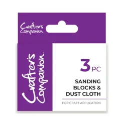 Crafters Companion Sanding Block & Dust Cloth - Little Painter Art | Exploring the Endless Possibilities of Art| Shop All