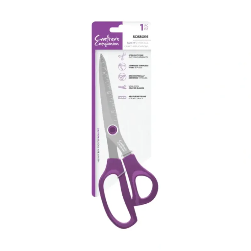 Crafter's Companion Scissors - 9" Straight - Little Painter Art | Exploring the Endless Possibilities of Art| Shop All