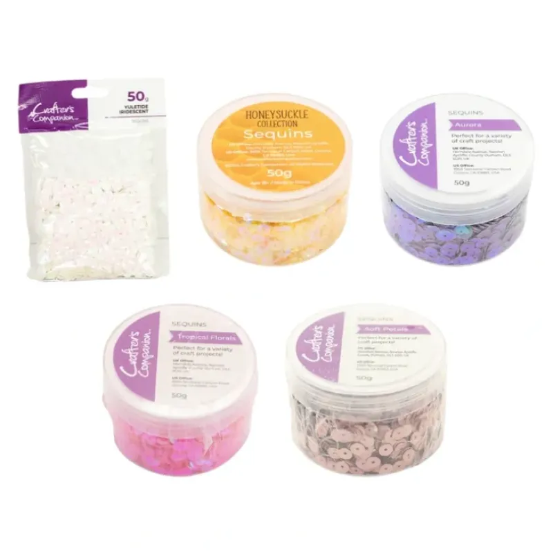 Crafter's Companion Sequins Assorted Collection - Little Painter Art | Exploring the Endless Possibilities of Art| Shop All