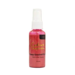Crafter's Companion Shimmer Spray - Deep Seashell Pink - Little Painter Art | Exploring the Endless Possibilities of Art| Brush